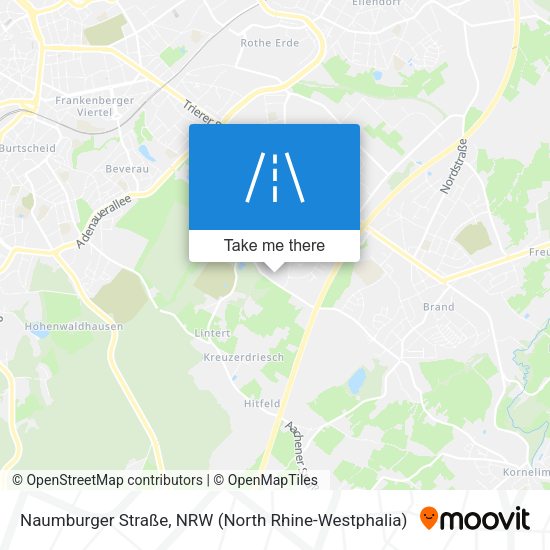 Naumburger Straße map