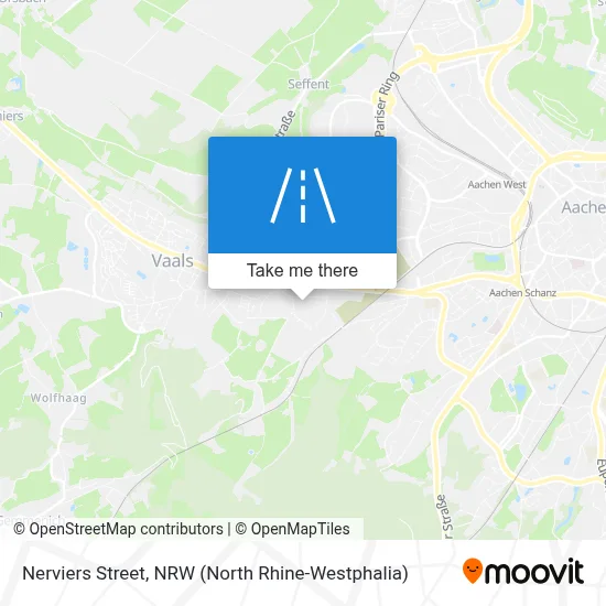 Nervierstraße map