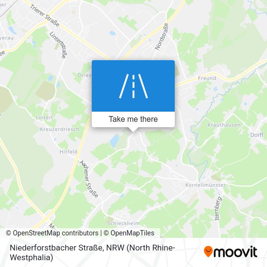 Niederforstbacher Straße map