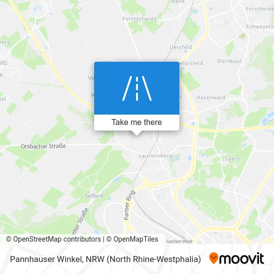 Карта Pannhauser Winkel