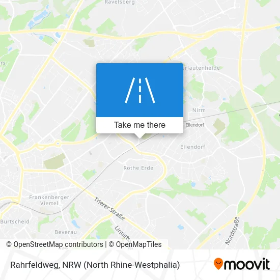 Rahrfeldweg map