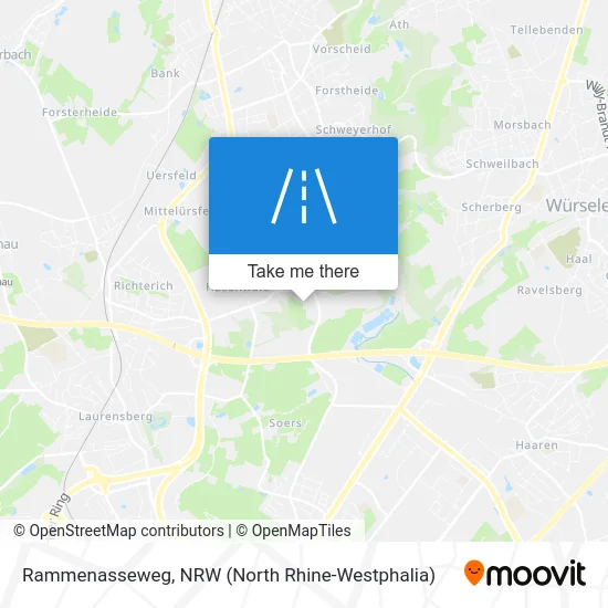 Rammenasseweg map