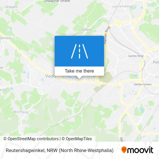 Reutershagwinkel map