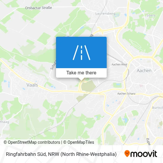 Ringfahrbahn Süd map