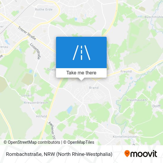 Rombachstraße map