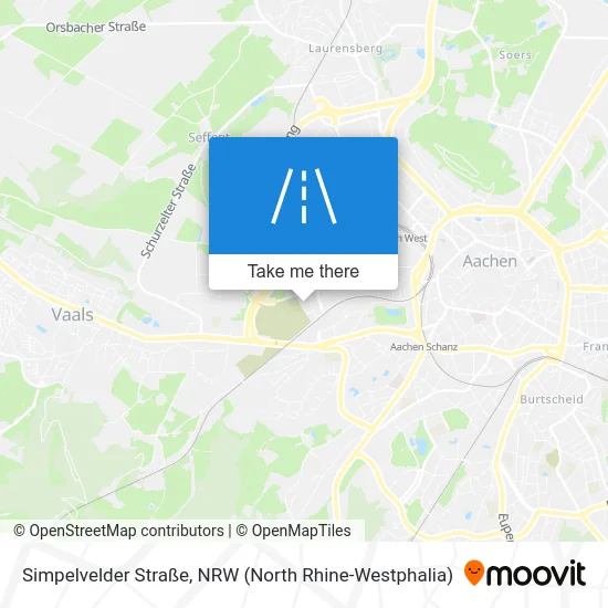 Simpelvelder Straße map