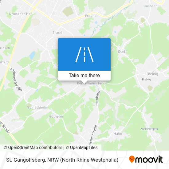 St. Gangolfsberg map