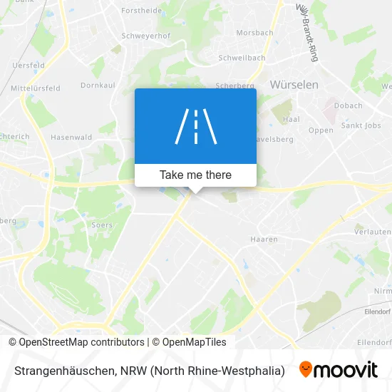 Strangenhäuschen map