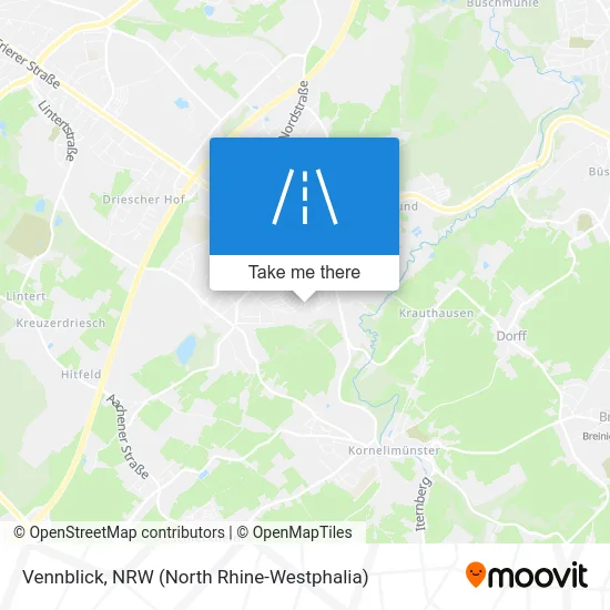 Карта Vennblick