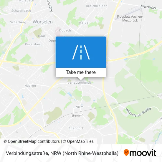 Карта Verbindungsstraße