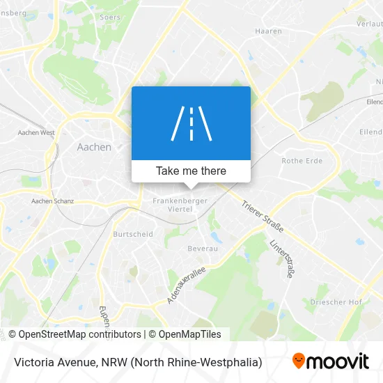 Viktoriaallee map