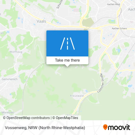 Карта Vossenweg
