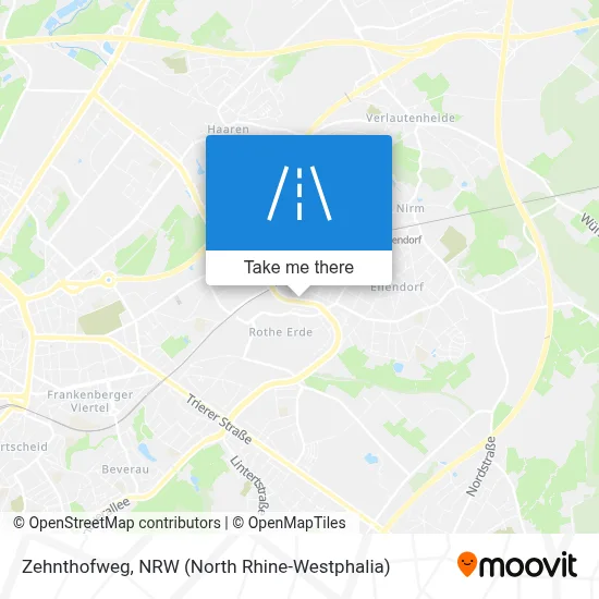 Zehnthofweg map