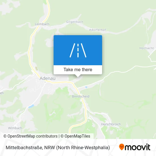 Карта Mittelbachstraße