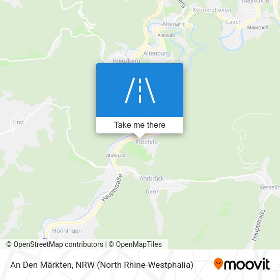 An Den Märkten map