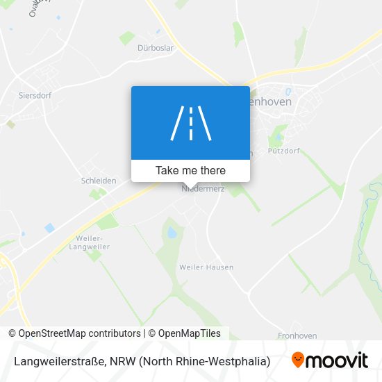 Langweilerstraße map