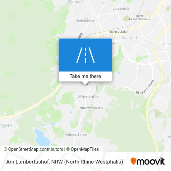 Am Lambertushof map