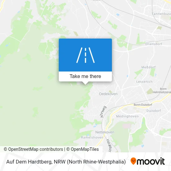 Auf Dem Hardtberg map