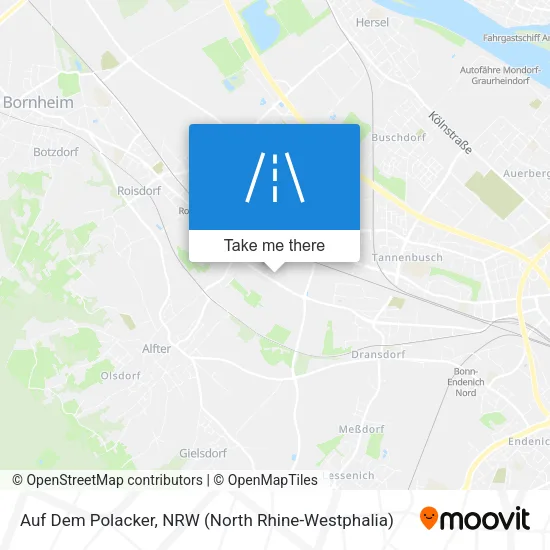 Карта Auf Dem Polacker