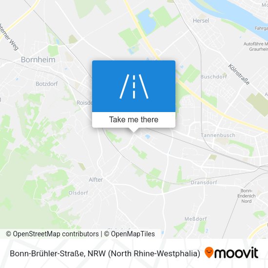 Bonn-Brühler-Straße map