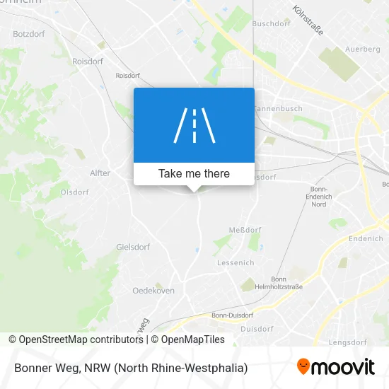 Карта Bonner Weg