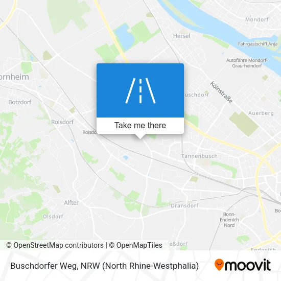 Карта Buschdorfer Weg