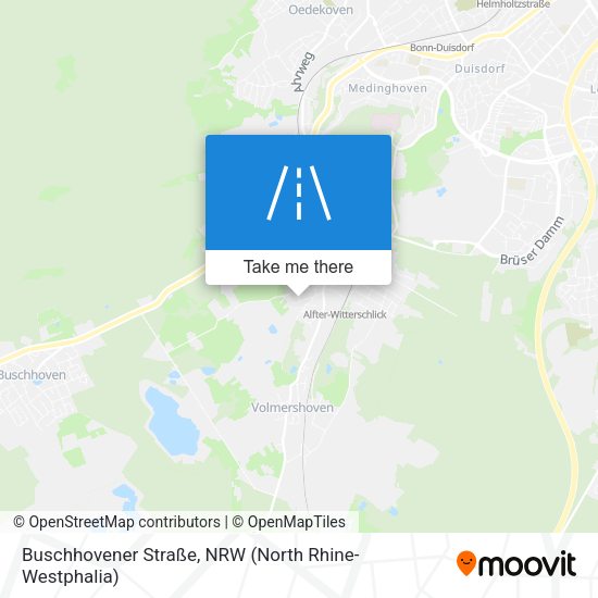 Buschhovener Straße map