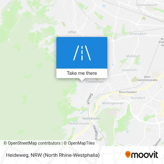 Карта Heideweg