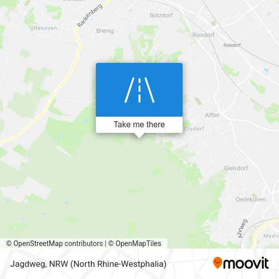 Карта Jagdweg