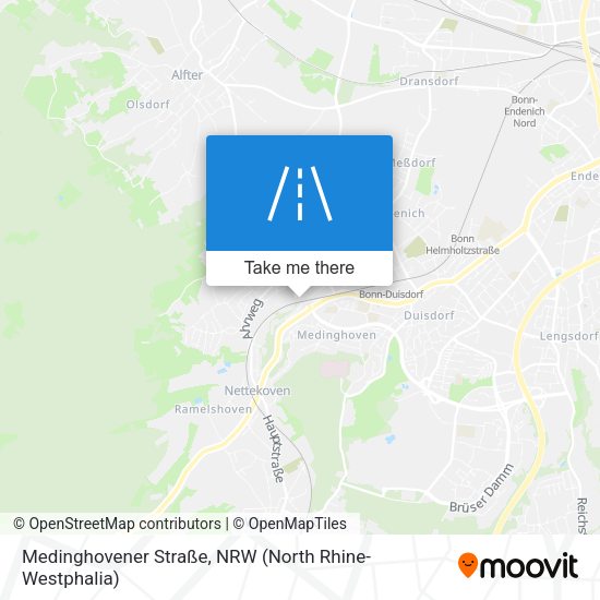 Medinghovener Straße map