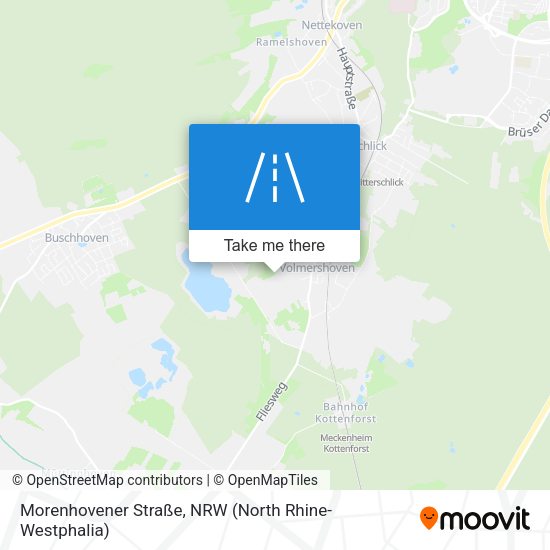 Morenhovener Straße map