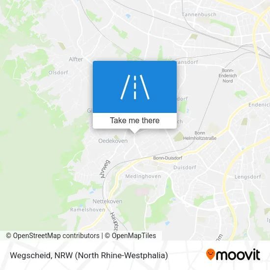 Карта Wegscheid
