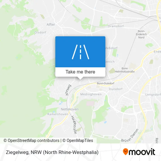 Карта Ziegelweg