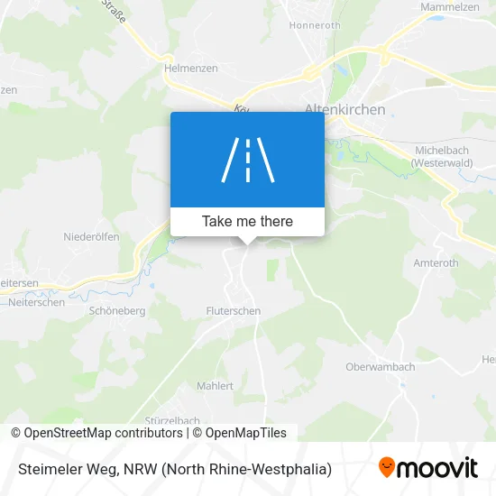 Карта Steimeler Weg