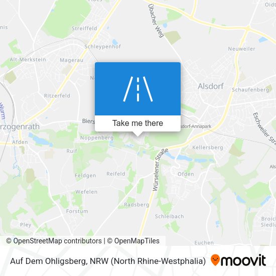 Auf Dem Ohligsberg map