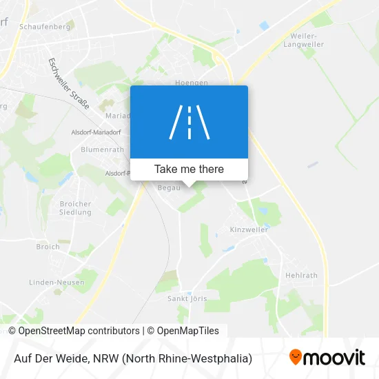 Карта Auf Der Weide