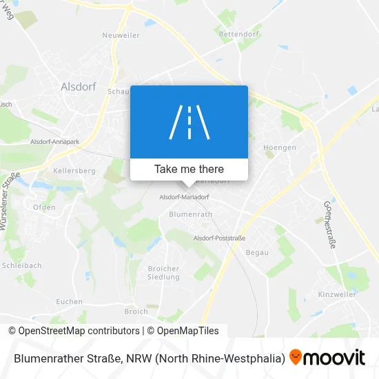 Blumenrather Straße map
