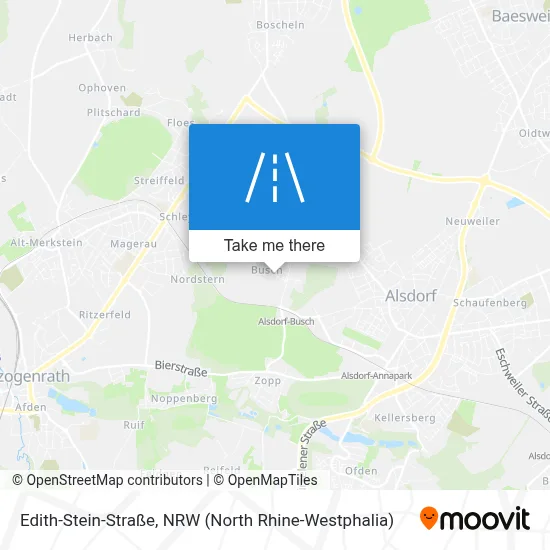 Edith-Stein-Straße map