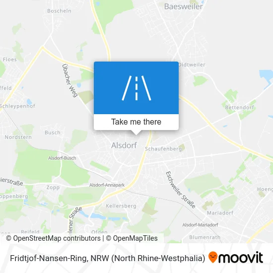 Fridtjof-Nansen-Ring map