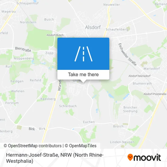 Карта Hermann-Josef-Straße