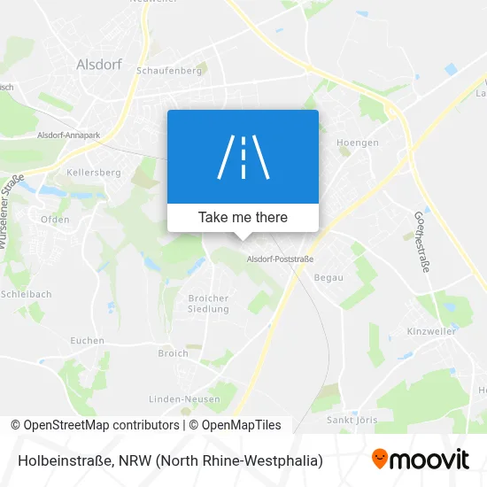 Holbeinstraße map