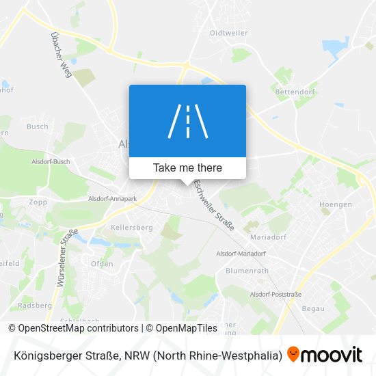 Königsberger Straße map