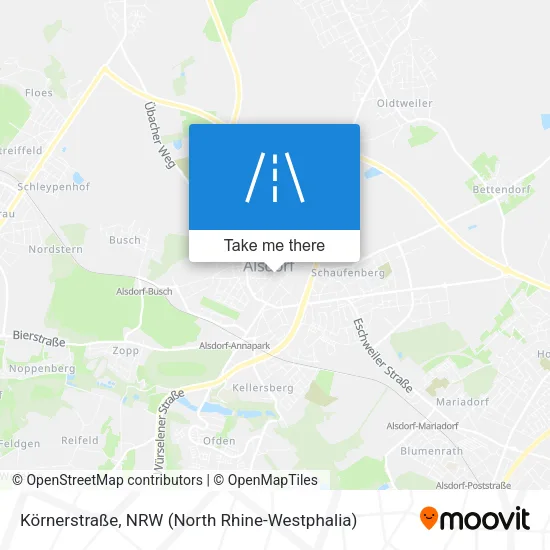 Körnerstraße map