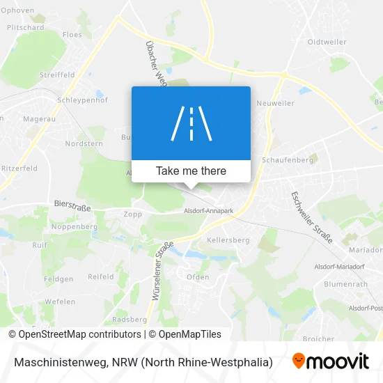Карта Maschinistenweg