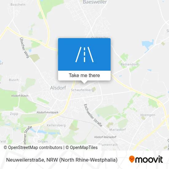 Neuweilerstraße map