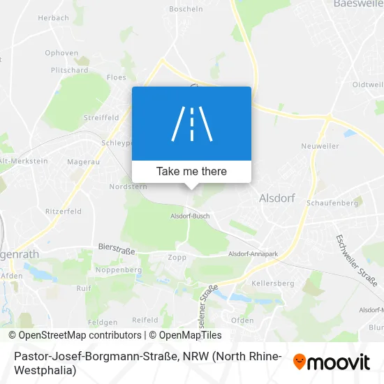 Pastor-Josef-Borgmann-Straße map