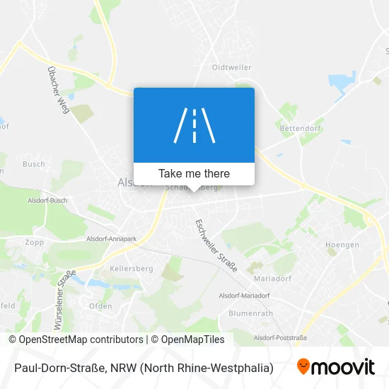 Карта Paul-Dorn-Straße