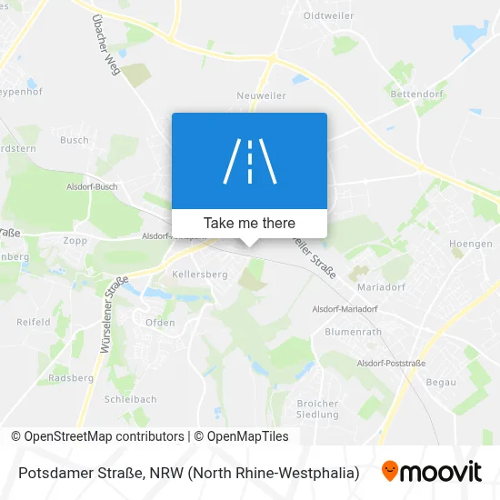 Potsdamer Straße map