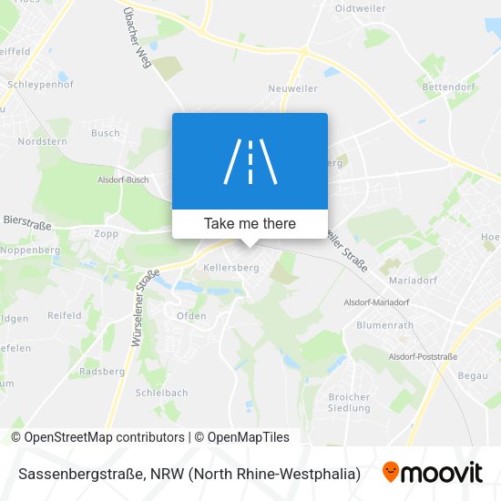 Sassenbergstraße map