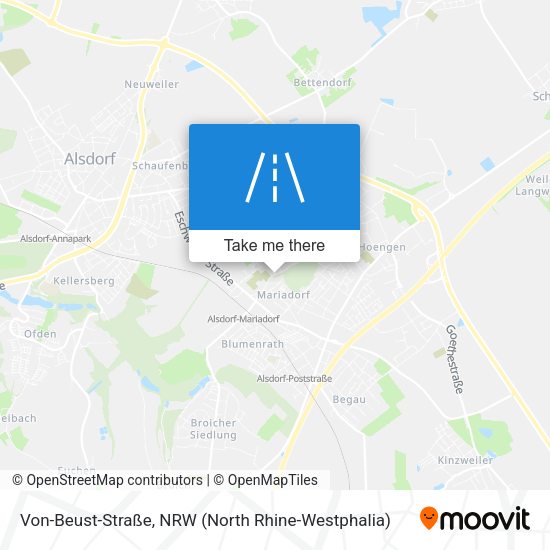 Von-Beust-Straße map